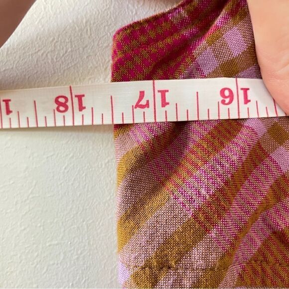 Kavu Spring Plaid Rita Dress Cotton S - Picture 5 of 15